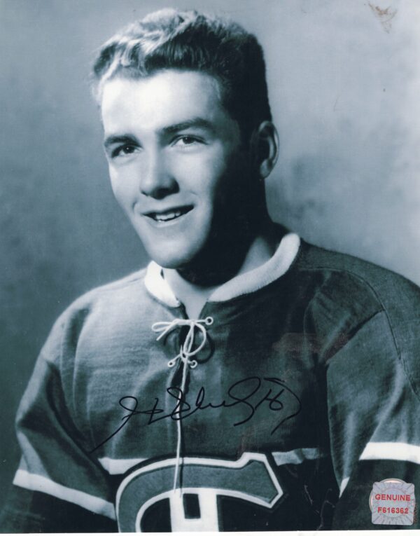 Henri Richard Montreal Canadiens Autographed 8x10 Photo
