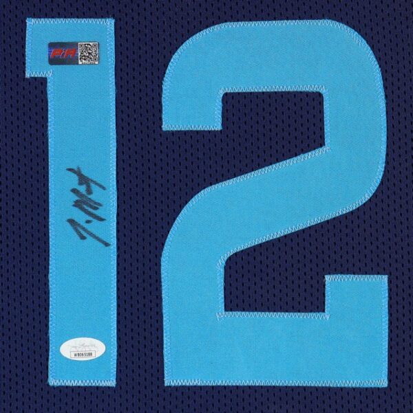Ja Morant Autographed Memphis Grizzlies Framed Jersey - Image 2