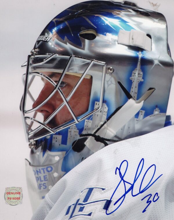 Jean-Sebastian Aubin Toronto Maple Leafs Autographed 8x10 Photo