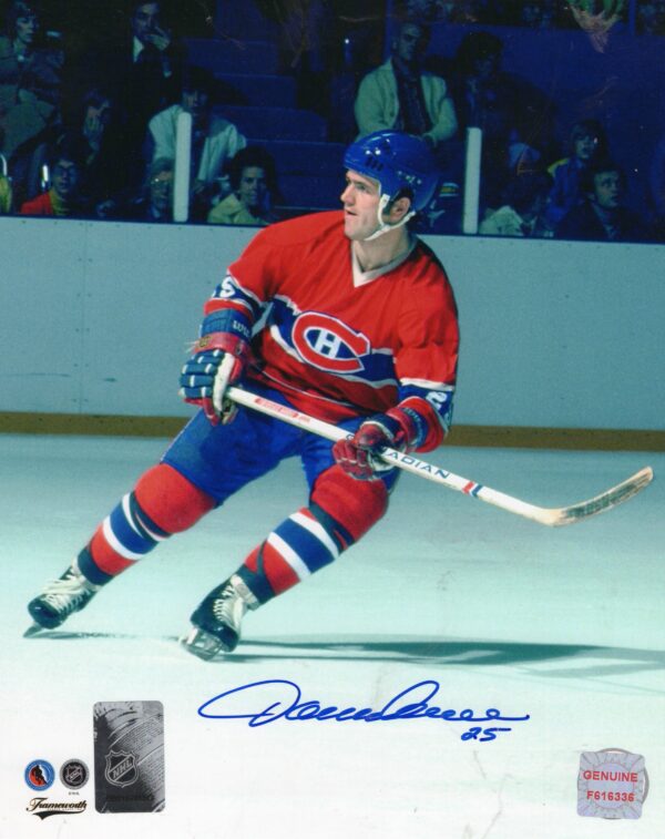 Jacques Lemaire Montreal Canadiens Autographed 8x10 Photo