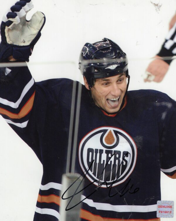 Jarret Stoll Edmonton Oilers Autographed 8x10 Photo