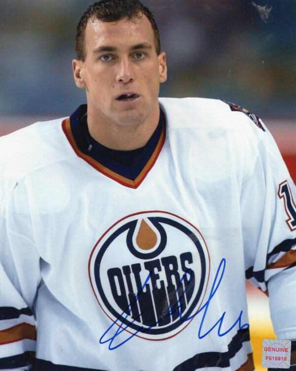 Jarret Stoll Edmonton Oilers Autographed 8x10 Photo