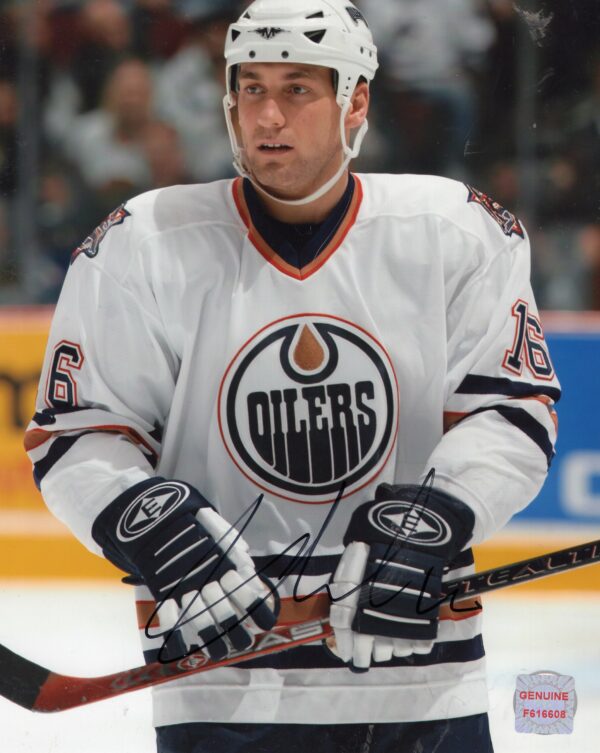 Jarret Stoll Edmonton Oilers Autographed 8x10 Photo