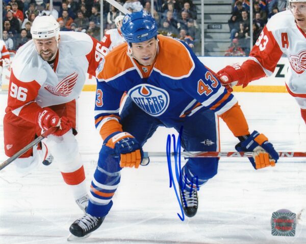 Jason Strudwick Edmonton Oilers Autographed 8x10 Photo