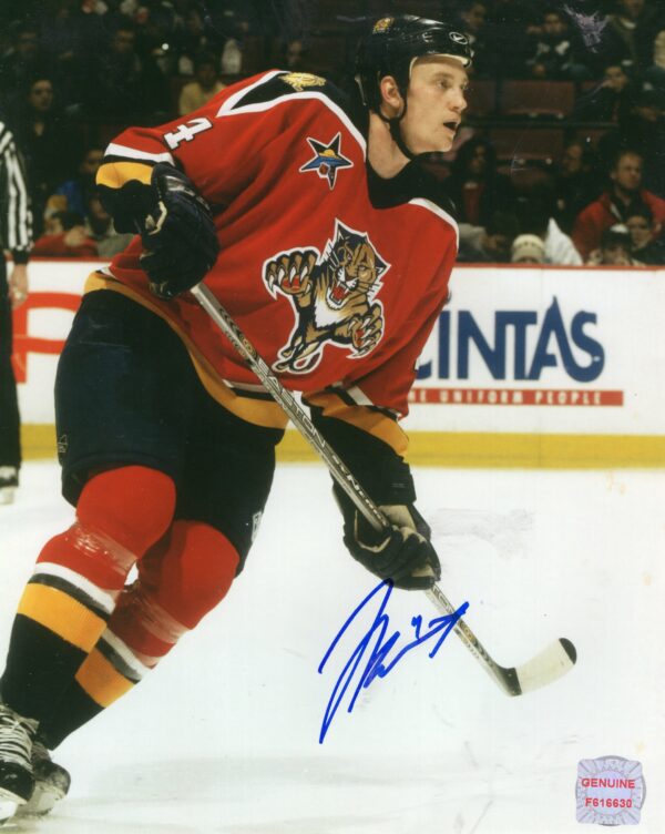 Jay Bouwmeester Florida Panthers Autographed 8x10 Photo