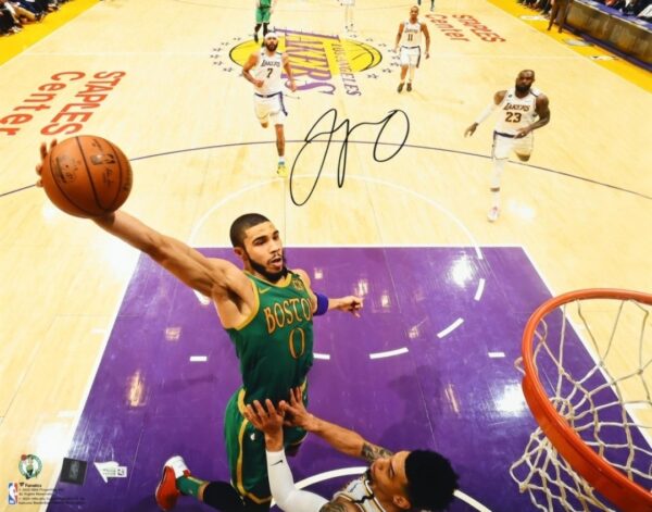 Jayson Tatum Boston Celtics Autographed 16x20 Photo