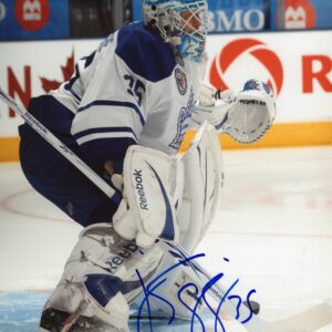 Jean-Sebastian Giguere Toronto Maple Leafs Autographed 8x10 Photo
