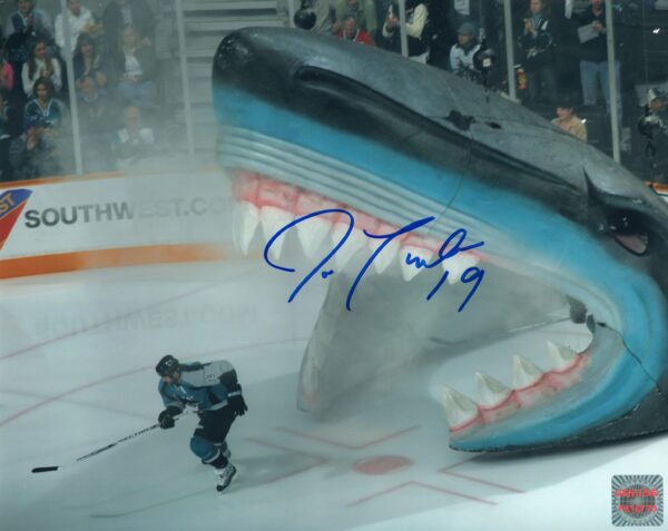Joe Thornton Autographed San Jose Sharks 8x10 Photo