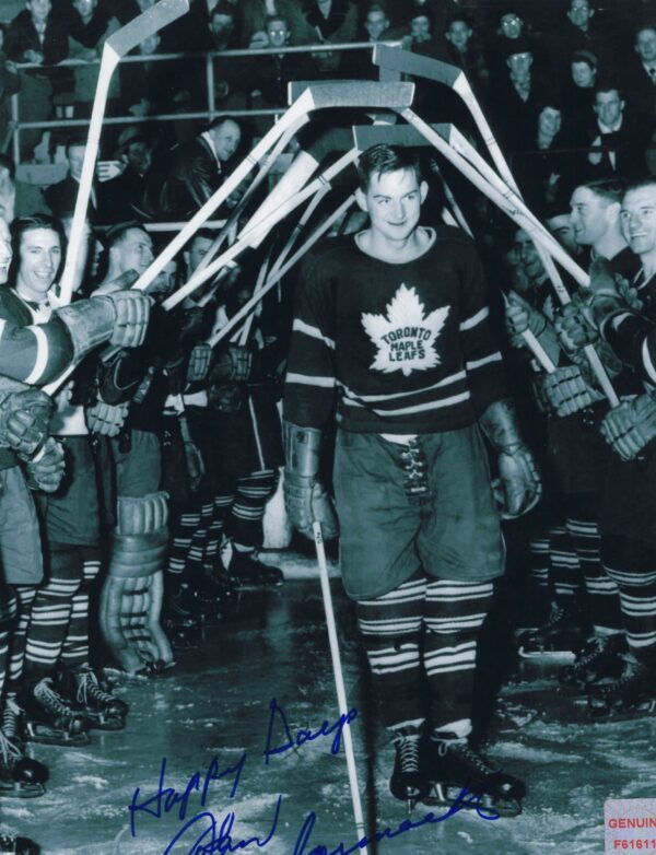 John McCormack Toronto Maple Leafs Autographed 8x10 Photo