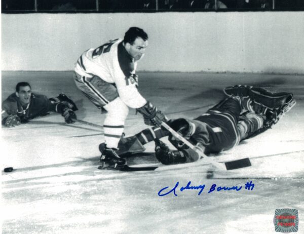 Johnny Bower Toronto Maple Leafs Autographed 8x10 Photo
