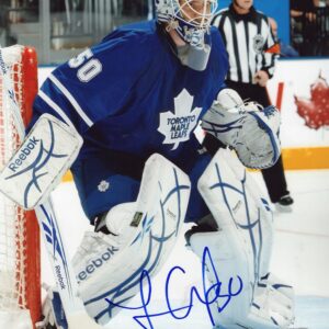 Jonas Gustavsson Toronto Maple Leafs Autographed 8x10 Photo