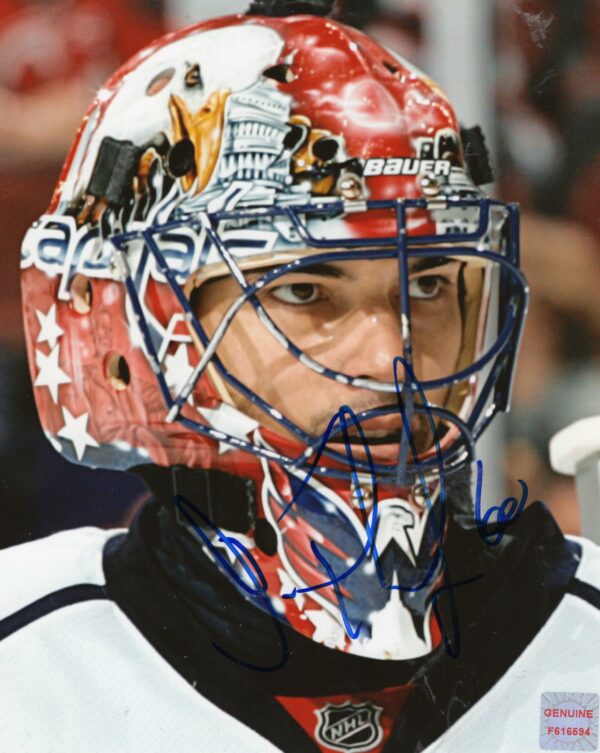 Jose Theodore Washington Capitals Autographed 8x10 Photo