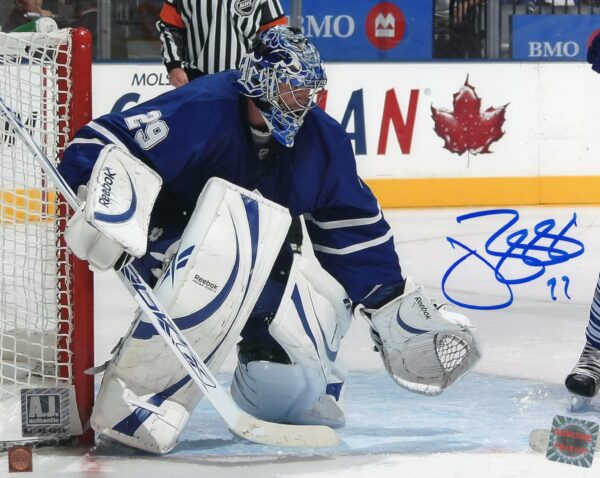 Justin Pogge Toronto Maple Leafs Autographed 8x10 Photo