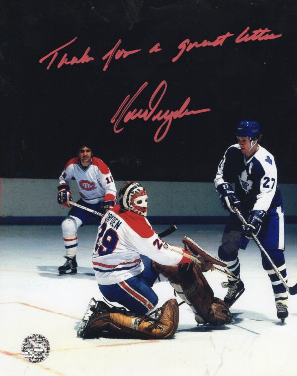 Ken Dryden Montreal Canadiens Autographed 8x10 Photo