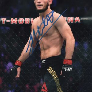 Khabib Nurmagomedov UFC Autographed 8x10 Photo
