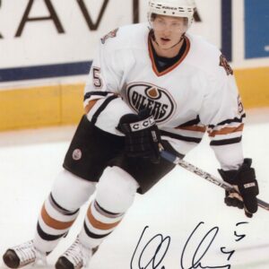 Ladislav Smid Edmonton Oilers Autographed 8x10 Photo