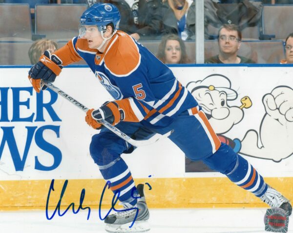 Ladislav Smid Edmonton Oilers Autographed 8x10 Photo