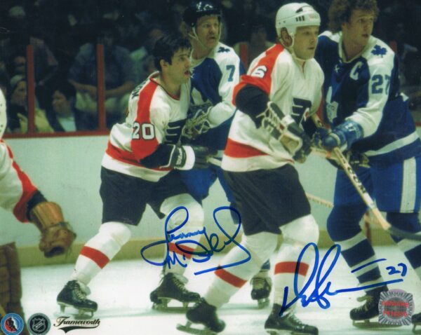 Lanny McDonald & Darryl Sittler Toronto Maple Leafs Autographed 8x10 Photo