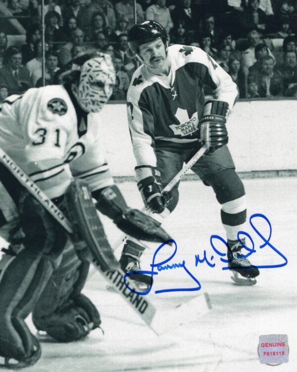 Lanny McDonald Toronto Maple Leafs Autographed 8x10 Photo