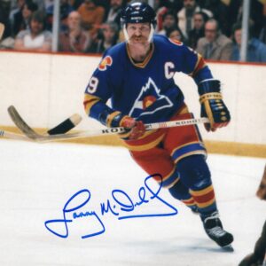 Lanny McDonald Colorado Rockies Autographed 8x10 Photo