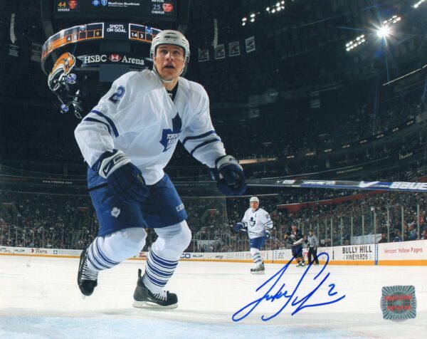 Luke Schenn Toronto Maple Leafs Autographed 8x10 Photo