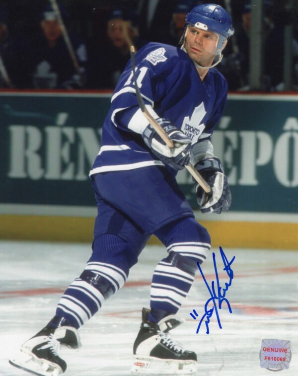 Mike Gartner Toronto Maple Leafs Autographed 8x10 Photo