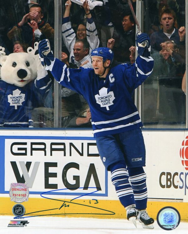 Mats Sundin Toronto Maple Leafs Autographed 8x10 Photo