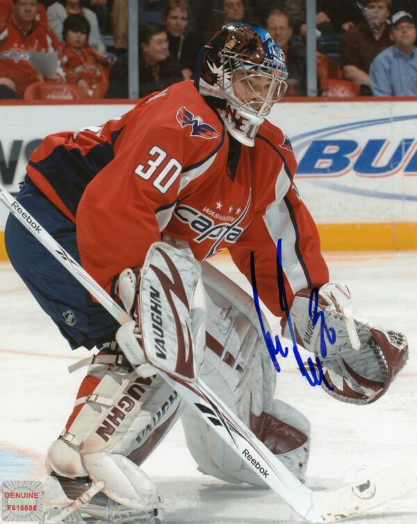 Michal Neuvirth Washington Capitals Autographed 8x10 Photo