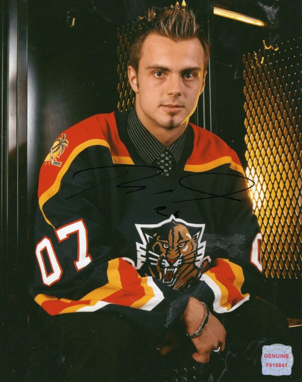 Michal Repik Florida Panthers Autographed 8x10 Photo