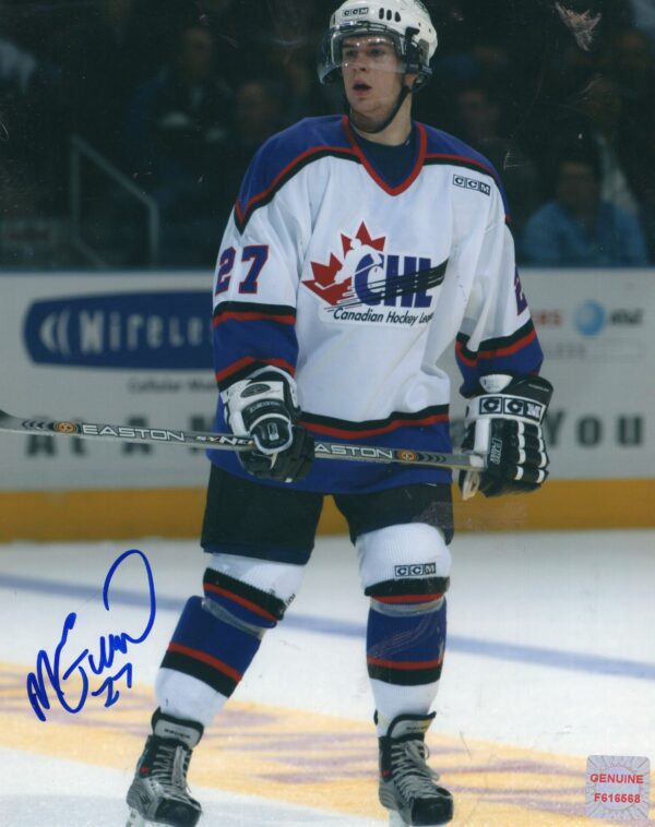 Mike Green CHL Prospects Game Autographed 8x10 Photo