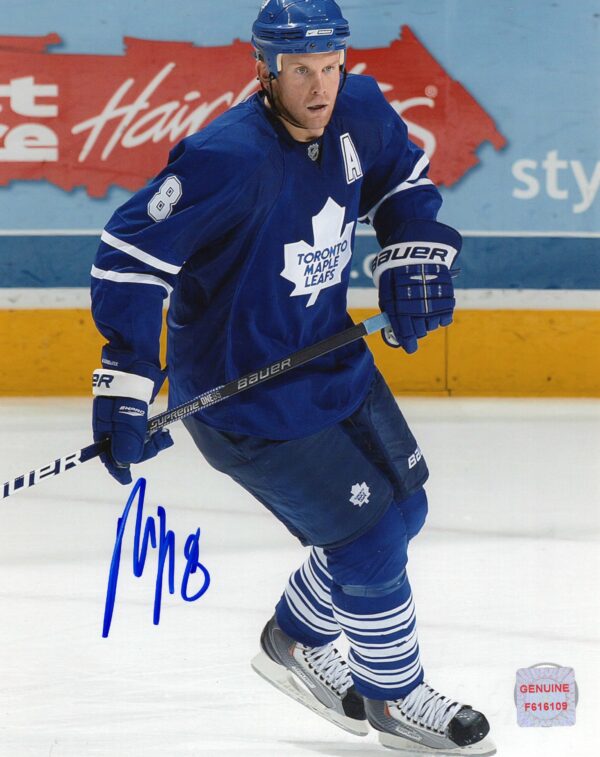Mike Komisarek Toronto Maple Leafs Autographed 8x10 Photo