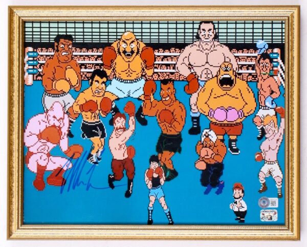 Mike Tyson Autographed "Punch-Out!!" Custom Framed Photo Display (Beckett & Tyson)