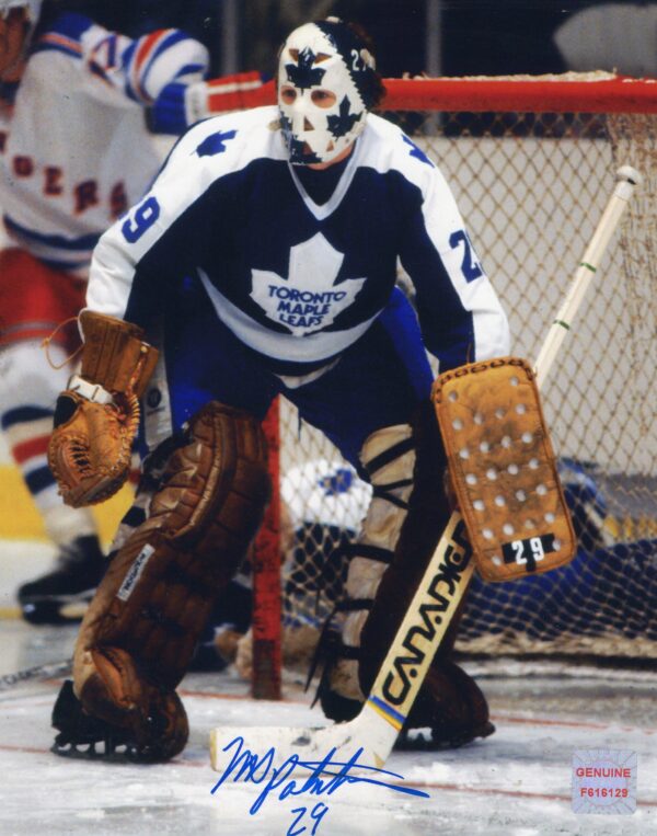 Mike Palmateer Toronto Maple Leafs Autographed 8x10 Photo