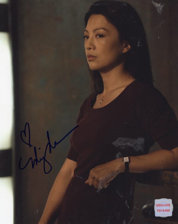 Ming Na Autographed 8x10 Photo