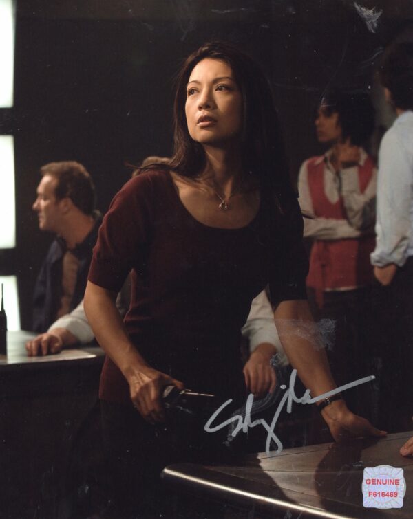 Ming Na Autographed 8x10 Photo