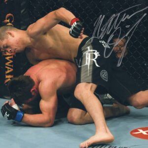 Nate Diaz UFC Autographed 8x10 Photo