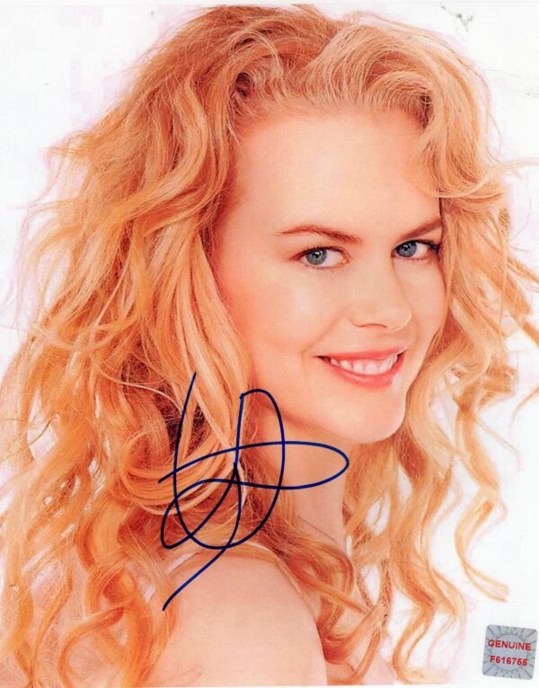 Nicole Kidman Autographed 8x10 Photo