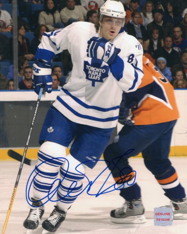 Nik Antropov Toronto Maple Leafs Autographed 8x10 Photo