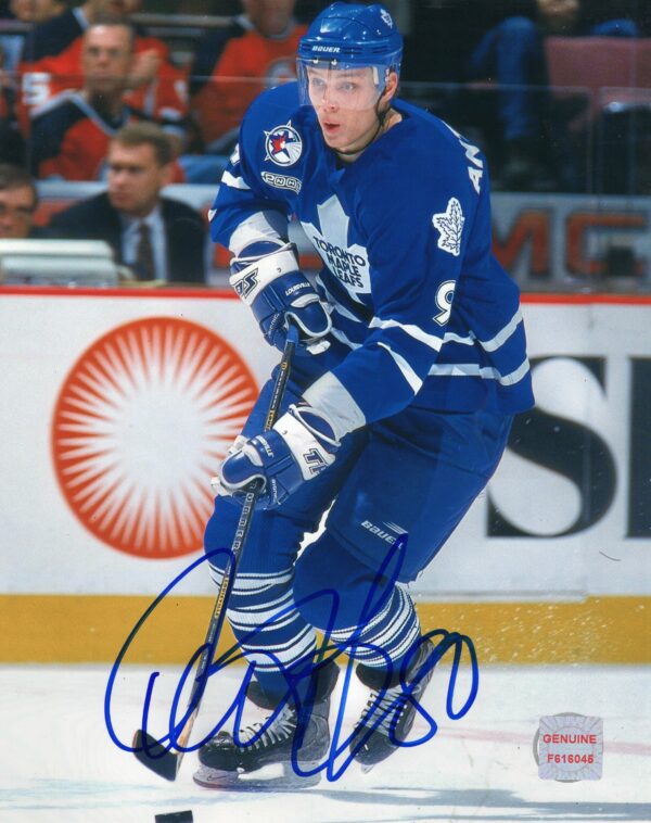 Nik Antropov Toronto Maple Leafs Autographed 8x10 Photo