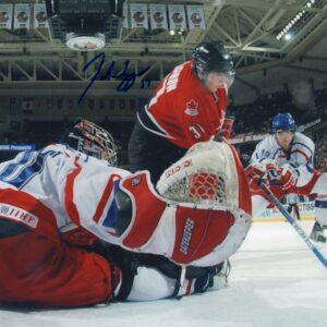 Patrice Bergeron Team Canada Autographed 8x10 Photo