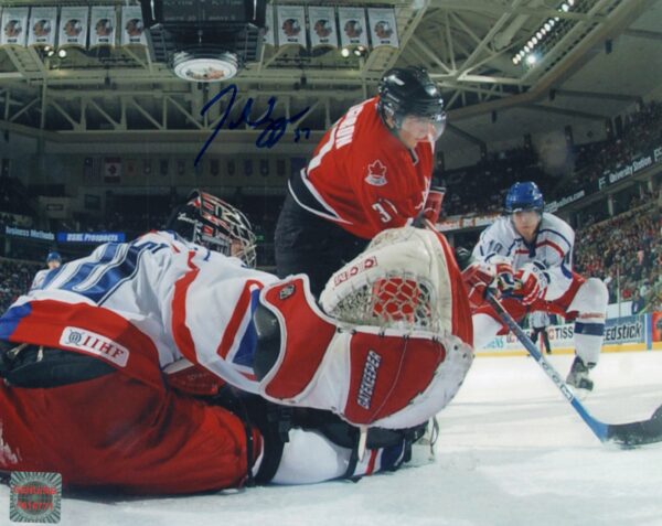 Patrice Bergeron Team Canada Autographed 8x10 Photo