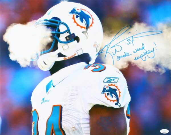 Ricky Williams Autographed Miami Dolphins 16x20 Photo