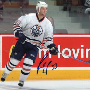 Rob Schremp Edmonton Oilers Autographed 8x10 Photo