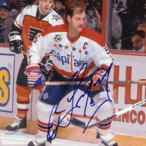 Rod Langway Washington Capitals Autographed 8x10 Photo