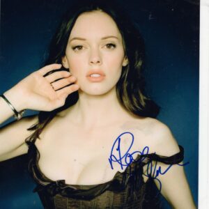 Rose McGowan Autographed 8x10 Photo