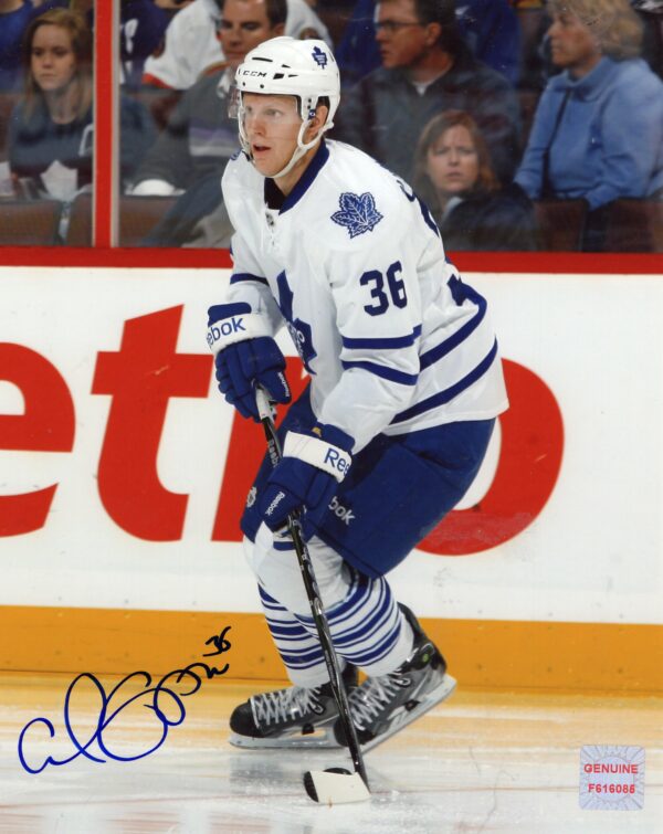 Carl Gunarsson Toronto Maple Leafs Autographed 8x10 Photo
