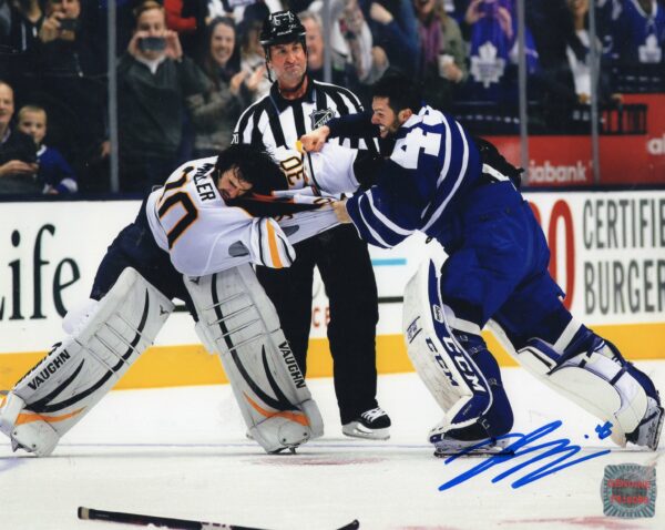 Jonathan Bernier Toronto Maple Leafs Autographed 8x10 Photo