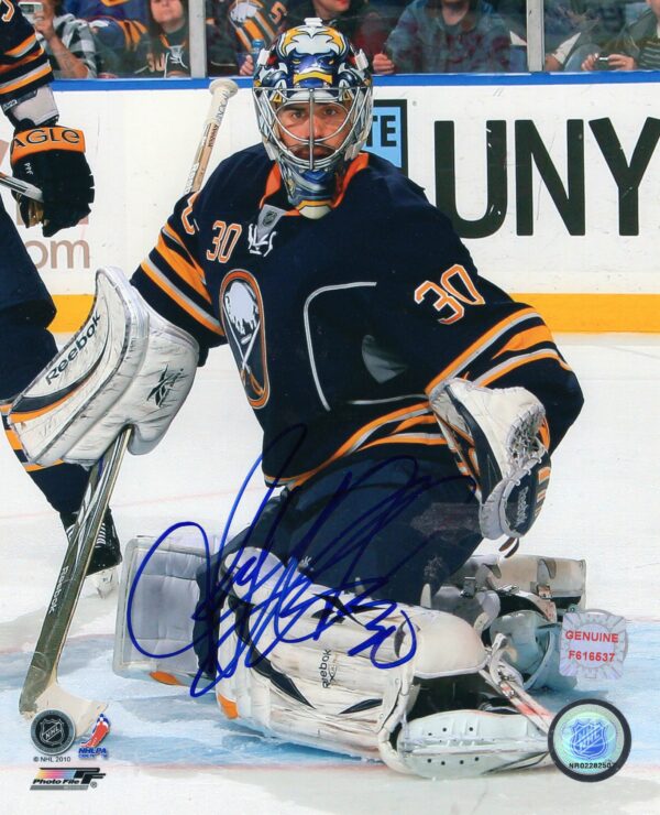 Ryan Miller Buffalo Sabres Autographed 8x10 Photo
