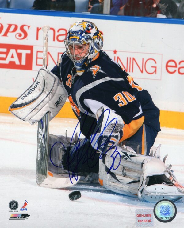 Ryan Miller Buffalo Sabres Autographed 8x10 Photo