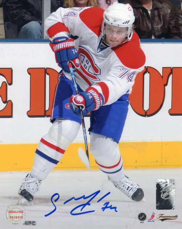 Sergei Kostitsyn Montreal Canadiens Autographed 8x10 Photo